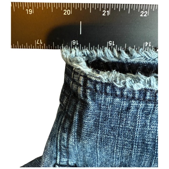 Harley Davidson Women's Jeans Size 30X32 Straight Jean Very Low-Rise Biker Moto - Picture 3 of 5